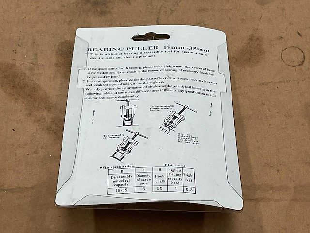 Xptools bp1 lagertrekker (2x) - afbeelding 3 van  3