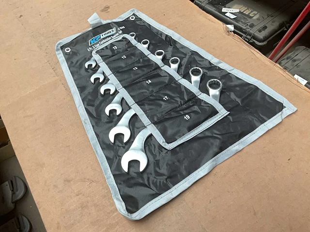 Xptools cs06 s-type combination spanner set (2x) - afbeelding 1 van  3