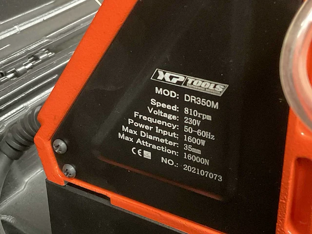 Xptools dr350m magnetische boormachine - afbeelding 3 van  4