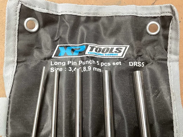 Xptools drs5 long pin punch set (2x) - afbeelding 4 van  4