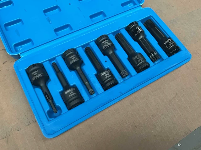 Xptools ds08sm spline bit doppenset - afbeelding 1 van  4