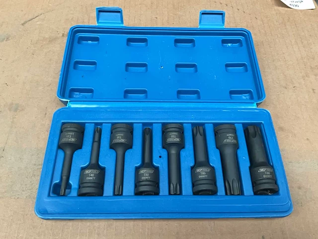 Xptools ds08tt torx bit doppenset - afbeelding 2 van  4