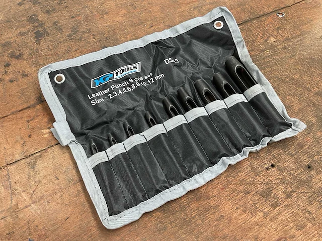 Xptools dsl9 leather punch set (2x) - afbeelding 1 van  4