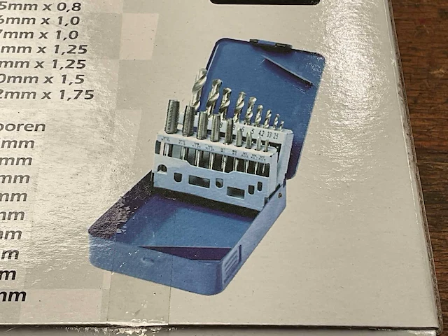 Xptools dt18mm tappenset met boren - afbeelding 1 van  2