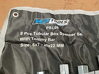 Xptools psl08 tubular box spanner set (2x) - afbeelding 4 van  5