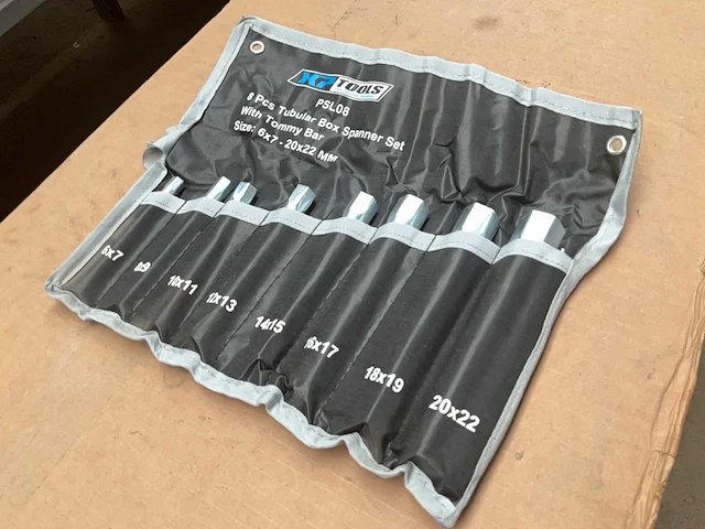 Xptools psl08 tubular box spanner set - afbeelding 3 van  4