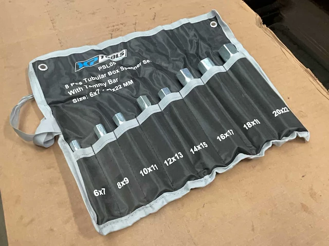 Xptools psl08 tubular box spanner set - afbeelding 1 van  5