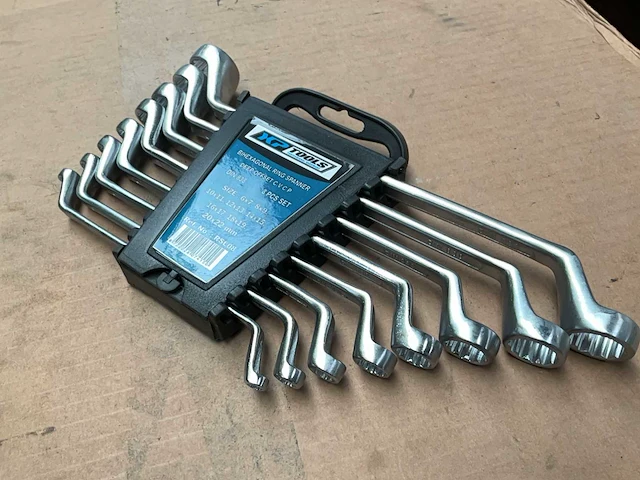 Xptools rsl08 bihexagonal ring spanner set - afbeelding 3 van  3