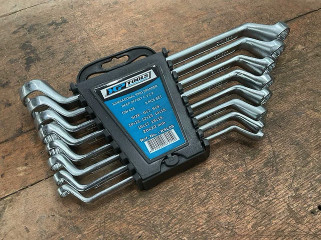 Xptools rsl08 ringsleutelset - afbeelding 1 van  2
