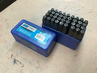 Xptools sll6 letter punch set (2x) - afbeelding 1 van  2