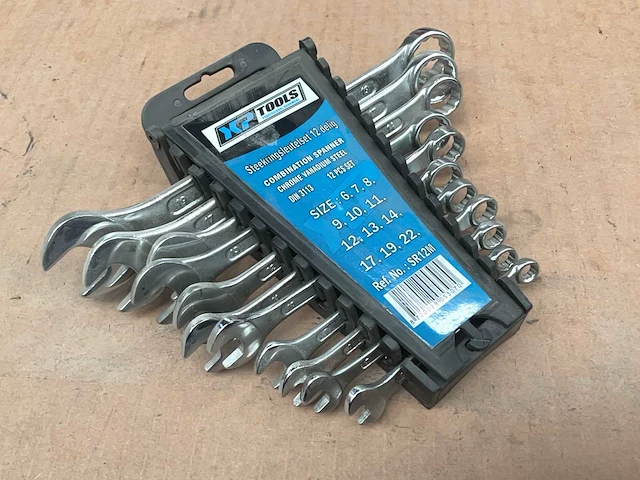 Xptools sr12m steekringsleutel set - afbeelding 1 van  3