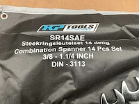 Xptools sr14sae steekringsleutel set - afbeelding 4 van  4
