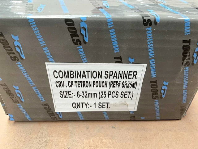 Xptools sr25m combination spanner set - afbeelding 2 van  3