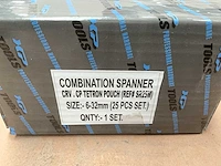 Xptools sr25m combination spanner set - afbeelding 2 van  3