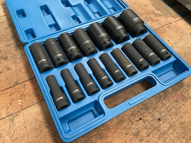 Xptools ss12d16 krachtdoppenset lang - afbeelding 1 van  4