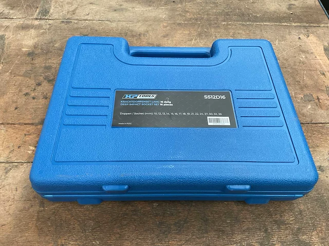 Xptools ss12d16 krachtdoppenset lang - afbeelding 4 van  4
