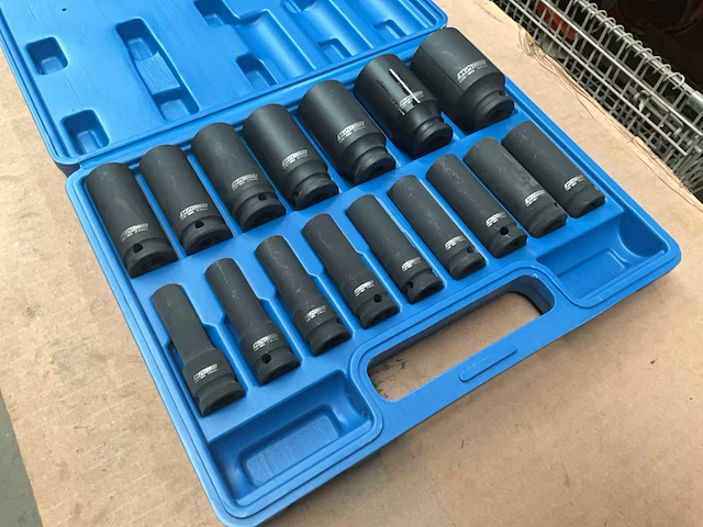 Xptools ss12d16 krachtdoppenset lang - afbeelding 1 van  4