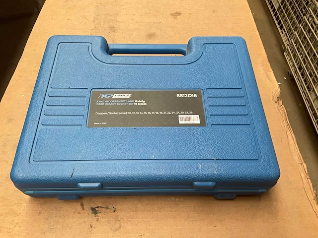 Xptools ss12d16 krachtdoppenset lang - afbeelding 4 van  4