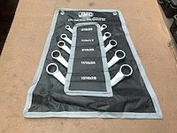 Xptools ssl5sae half moon ring spanner set (2x) - afbeelding 2 van  3