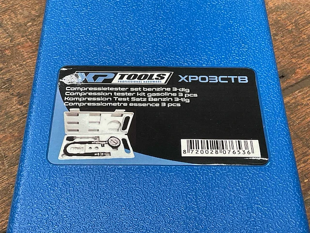 Xptools xp03ctb compressie tester set benzine - afbeelding 4 van  5