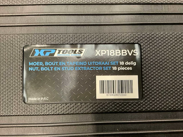Xptools xp18bbvs moer,bout en tapeind uitdraaiset - afbeelding 4 van  4