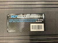 Xptools xp18bbvs moer,bout en tapeind uitdraaiset - afbeelding 4 van  4