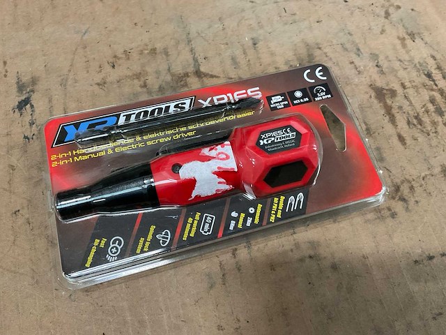Xptools xp1es handbedienende en electrische schroevendraaier - afbeelding 1 van  2