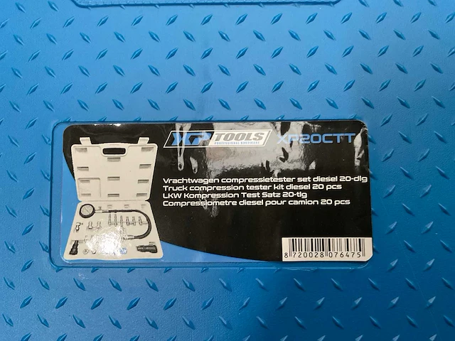 Xptools xp20ctt vrachtwagen compressietester set diesel - afbeelding 5 van  5