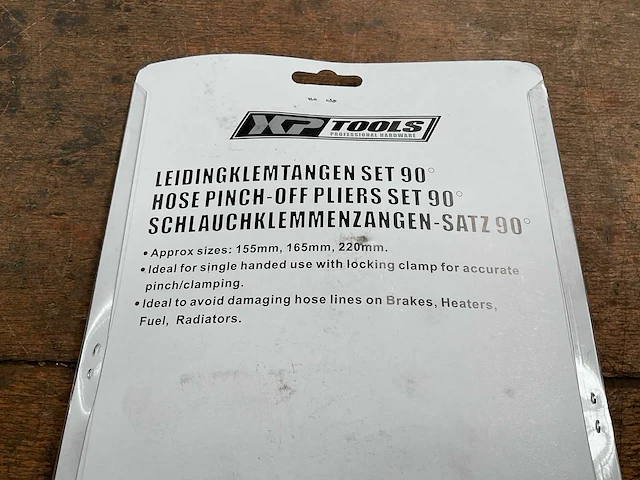 Xptools xp3lkt90 leidingklemtangen set - afbeelding 4 van  4