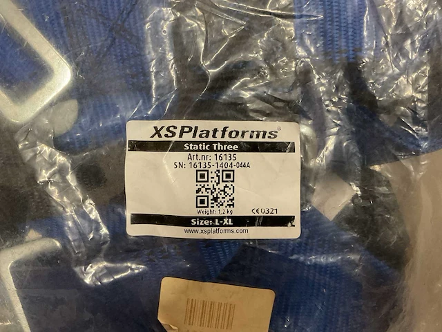 Xsplatforms static three 16135 valharnas (maat l-xl) - afbeelding 2 van  2
