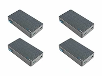 Xtorm fuel series 4 powerbank 20000 mah 20 watt grijs (4x) - afbeelding 1 van  2