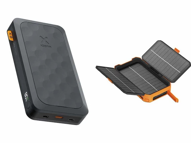 Xtorm fuel series 5 (45000mah) en xtorm powerbank zonneenergie (10000 mah) - afbeelding 1 van  2