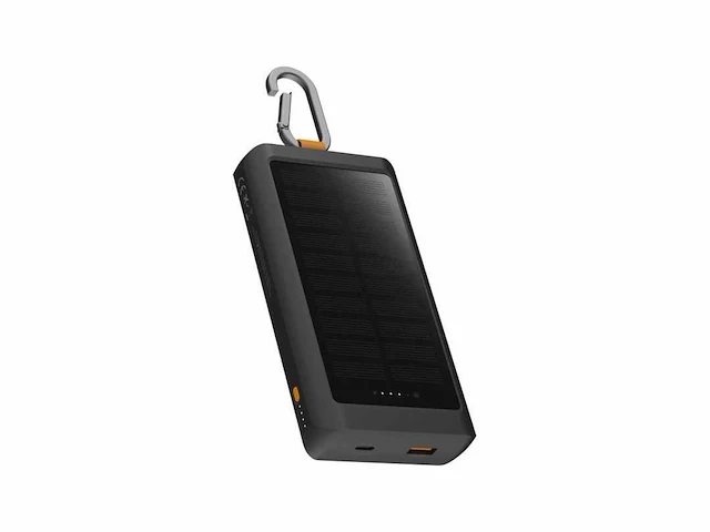 Xtorm go2 solar powerbank - 10.000 mah - 15 watt - zonnepaneel - powerbank zonneenergie - afbeelding 1 van  2