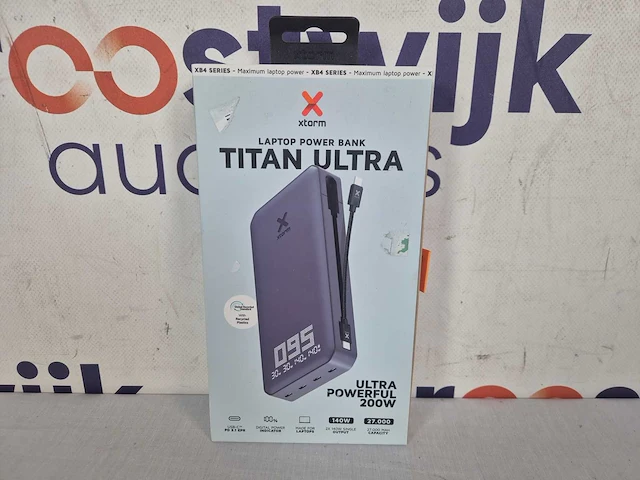 Xtorm titan ultra 200w powerbank 27.000 mah - laptop powerbank - afbeelding 2 van  2