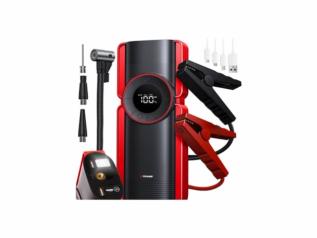 Xtrobb jumpstarter/acculader automatische 12v/24v lader met slimme microprocessor - afbeelding 1 van  1