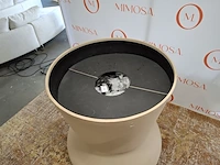 Xxl bloempot poldr design, beige - afbeelding 5 van  7