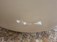 Xxl bloempot poldr design, beige - afbeelding 6 van  7