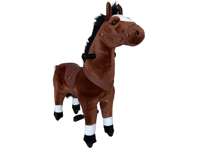 Xxl hobbelpaard bruin 97cm - afbeelding 1 van  5