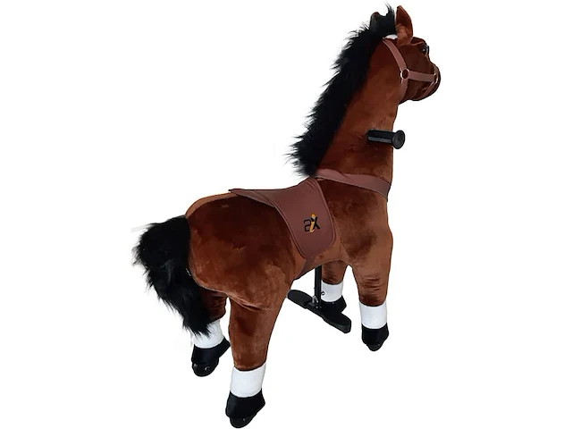 Xxl hobbelpaard bruin 97cm - afbeelding 2 van  5