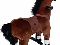 Xxl hobbelpaard bruin 97cm - afbeelding 2 van  5