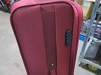 Xxl reiskoffer met slot en wieltjes. - afbeelding 5 van  9