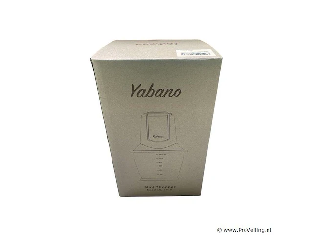 Yabano mini chopper md-8103d - 2 dozen á 6 stuks - afbeelding 3 van  3