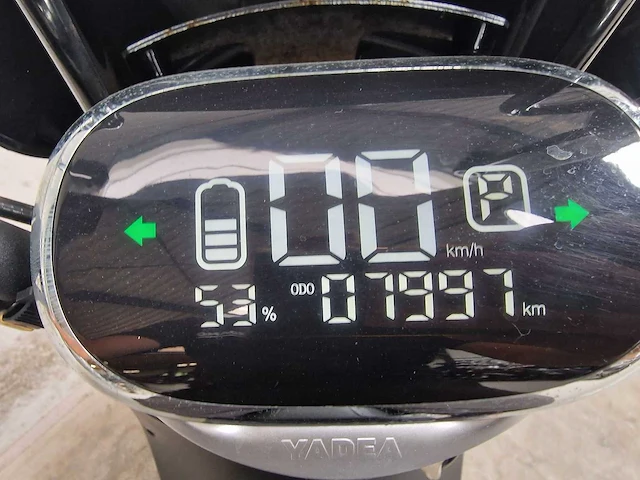 Yadea - elektrische bromscooter - m6l - 45km uitvoering fpj66k - afbeelding 9 van  9