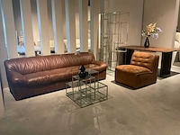 Yakaro leren sofa met fauteuil