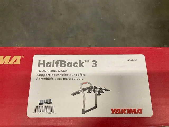 Yakima halfback 3 achterklep fietsendrager - afbeelding 3 van  4