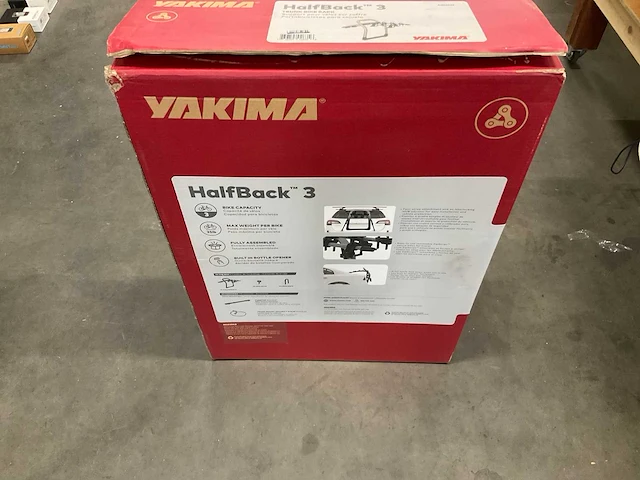 Yakima halfback 3 achterklep fietsendrager - afbeelding 4 van  4