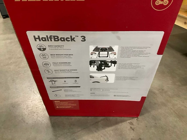 Yakima halfback 3 achterklep fietsendrager - afbeelding 3 van  3