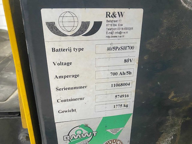 Yale - 2010 - erp35vl - vorkheftruck - afbeelding 13 van  14