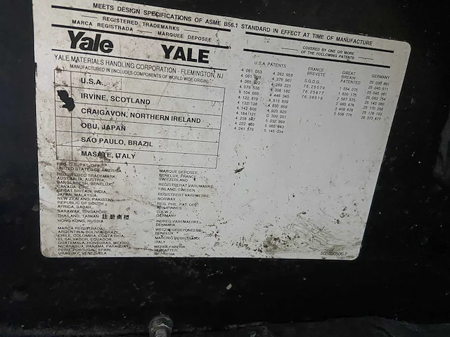 Yale - erp20aft - vorkheftruck - 2003 - afbeelding 5 van  22
