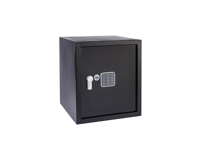 Yale elektronische kluis - met alarm - large - 390 x 350 x 360 mm - zwart - afbeelding 1 van  6